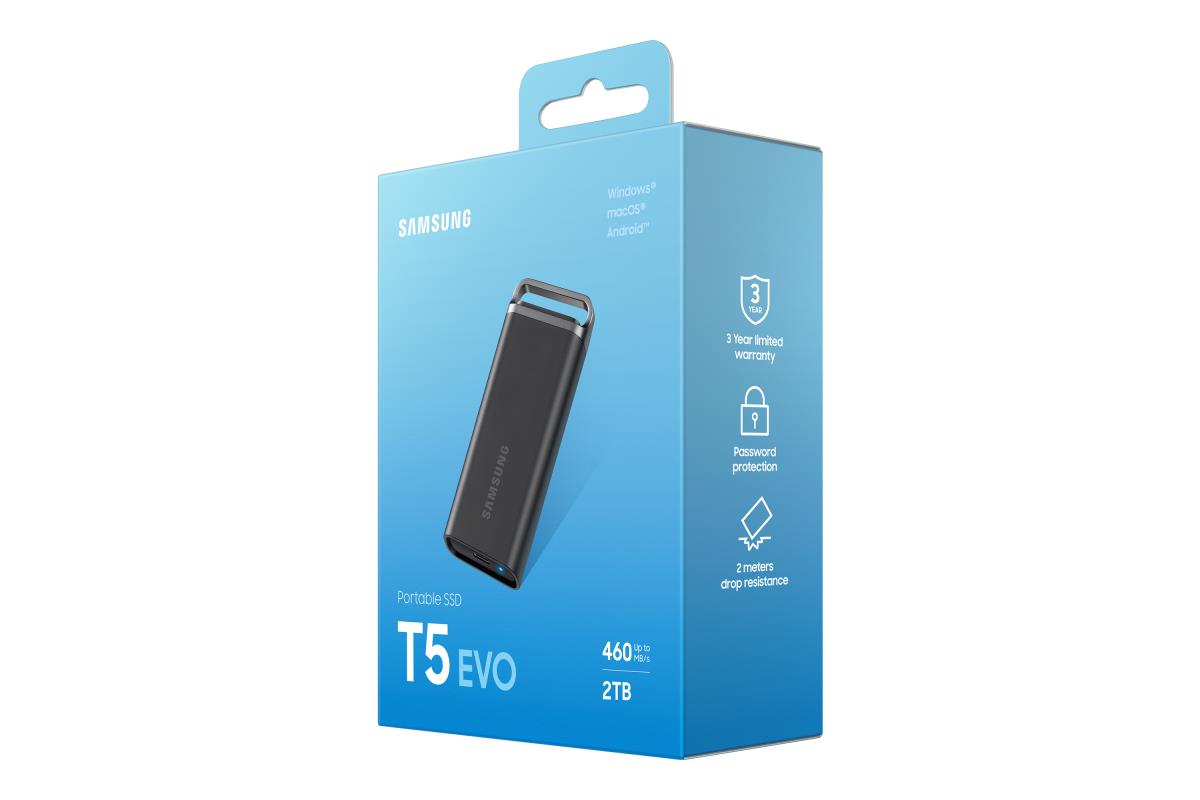 Portable 2 TB T5 EVO Black MU-PH2T0S/EU thumbnail