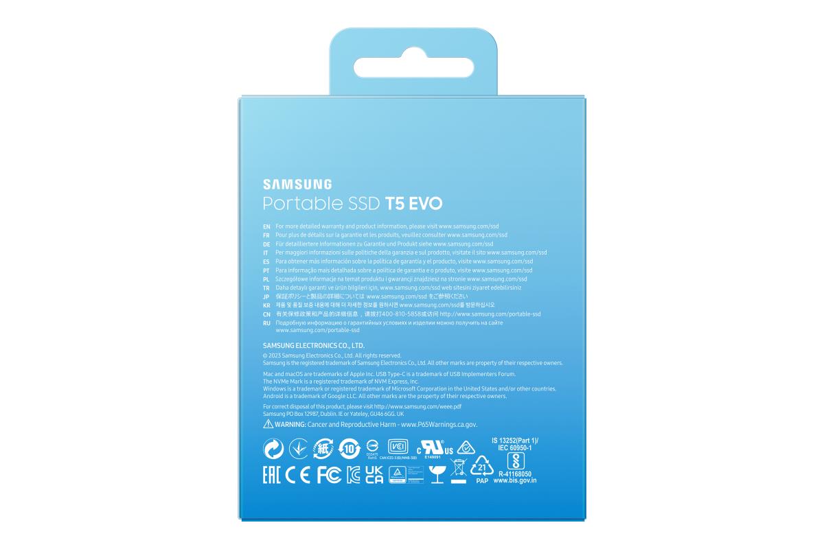 EU Product - Mu-Ph8T0S T5 Evo SSD USB 3.2 Gen 1 thumbnail