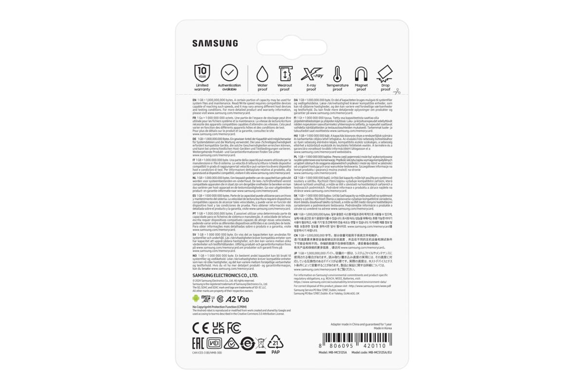 MB-MC512S 512 GB MicroSDXC UHS-I thumbnail