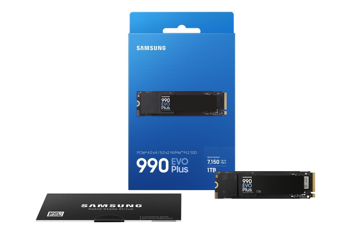 EU Product - SSD 990 Evo Plus NVMe m.2 thumbnail