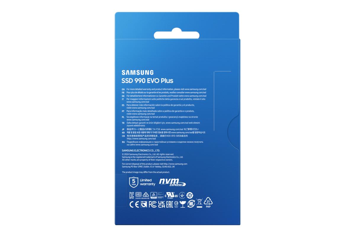 EU Product - SSD 990 Evo Plus NVMe m.2 thumbnail