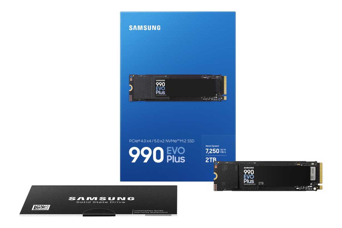 SSD 990 EVO PLUS M.2 PCIE 2TB thumbnail
