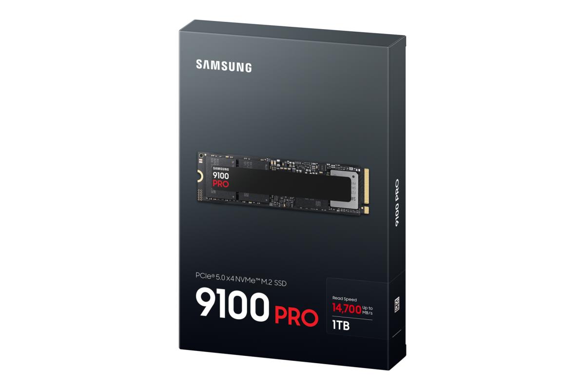 EU Product - MZ-VAP1T0BW 9100 Pro PCIe 5.0 NVMe m.2 Ssd thumbnail