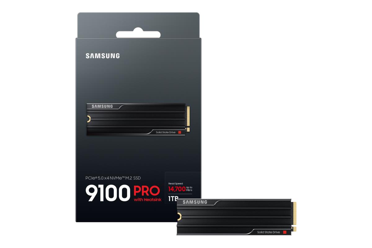 EU Product - 9100 Pro Ssd Heatsink NVMe m.2 thumbnail