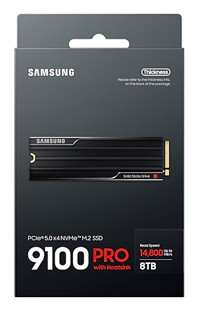 9100 PRO 8 TB M.2 PCI Express 5.0 NVMe V-NAND TLC thumbnail