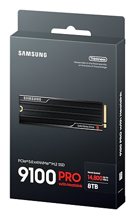 9100 PRO 8 TB M.2 PCI Express 5.0 NVMe V-NAND TLC thumbnail