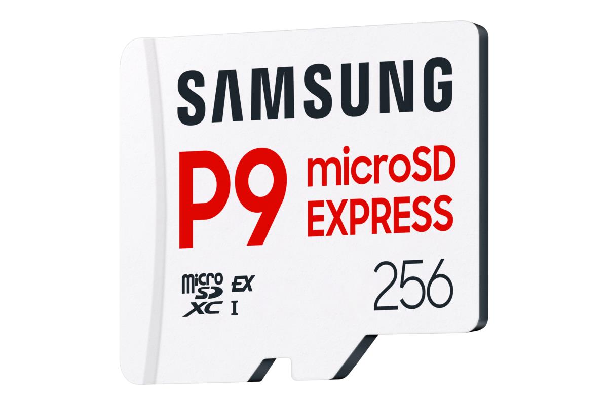 P9 Express MB-MK256T - Flash memory card - 256 GB - A1 / Video Class V30 / UHS-I U3 - microSDXC Express - white thumbnail
