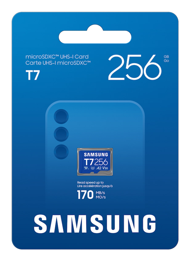 256GB Samsung T7 microSD Card thumbnail