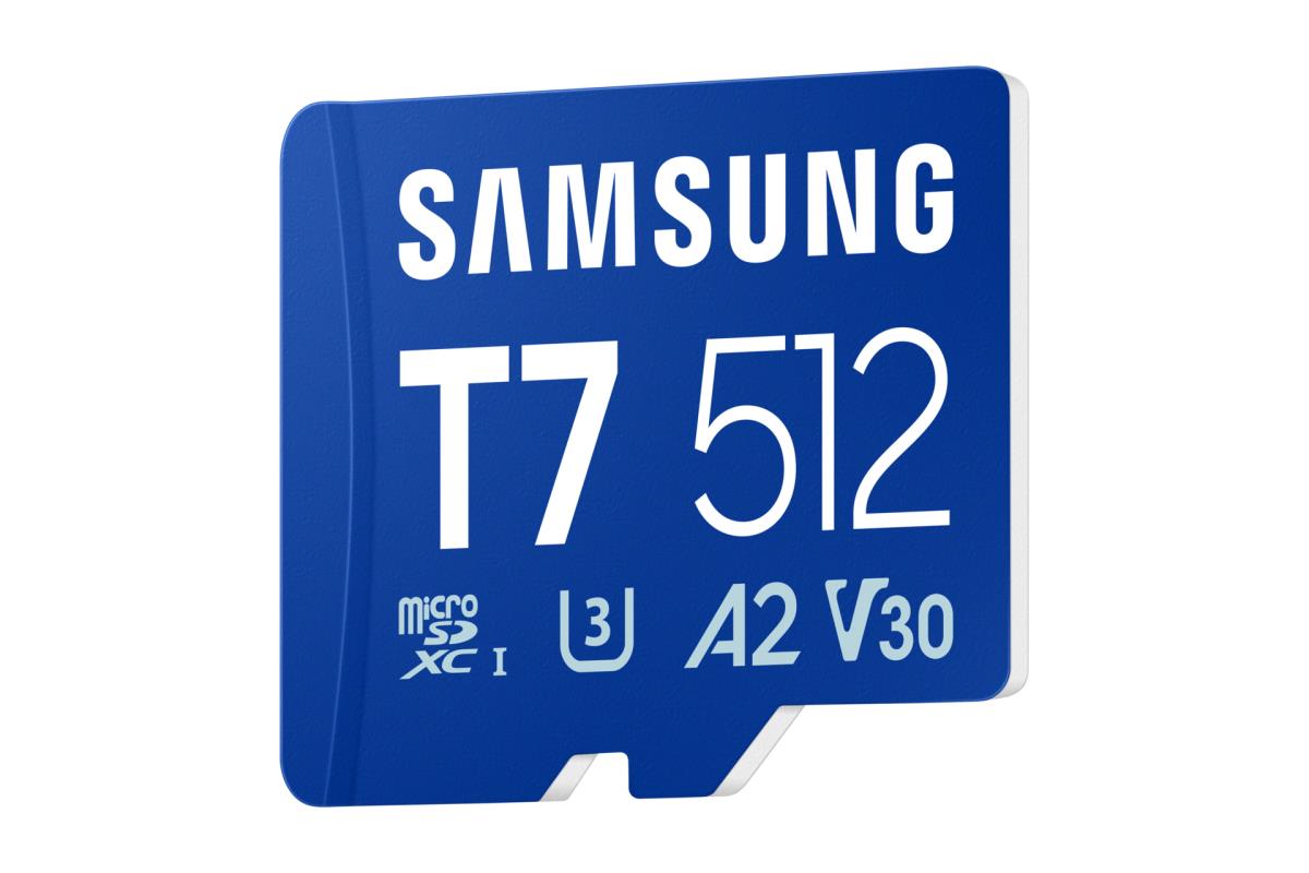 512GB Samsung T7 microSD Card thumbnail