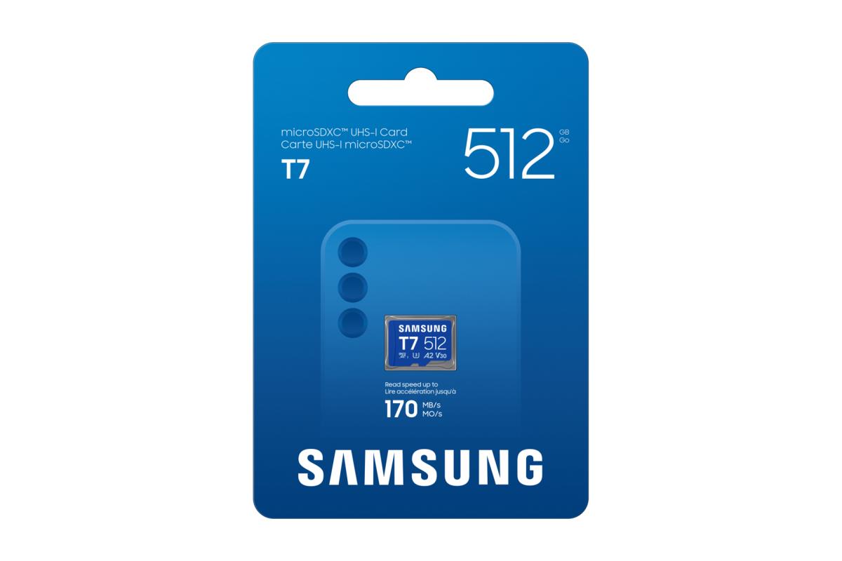512GB Samsung T7 microSD Card thumbnail
