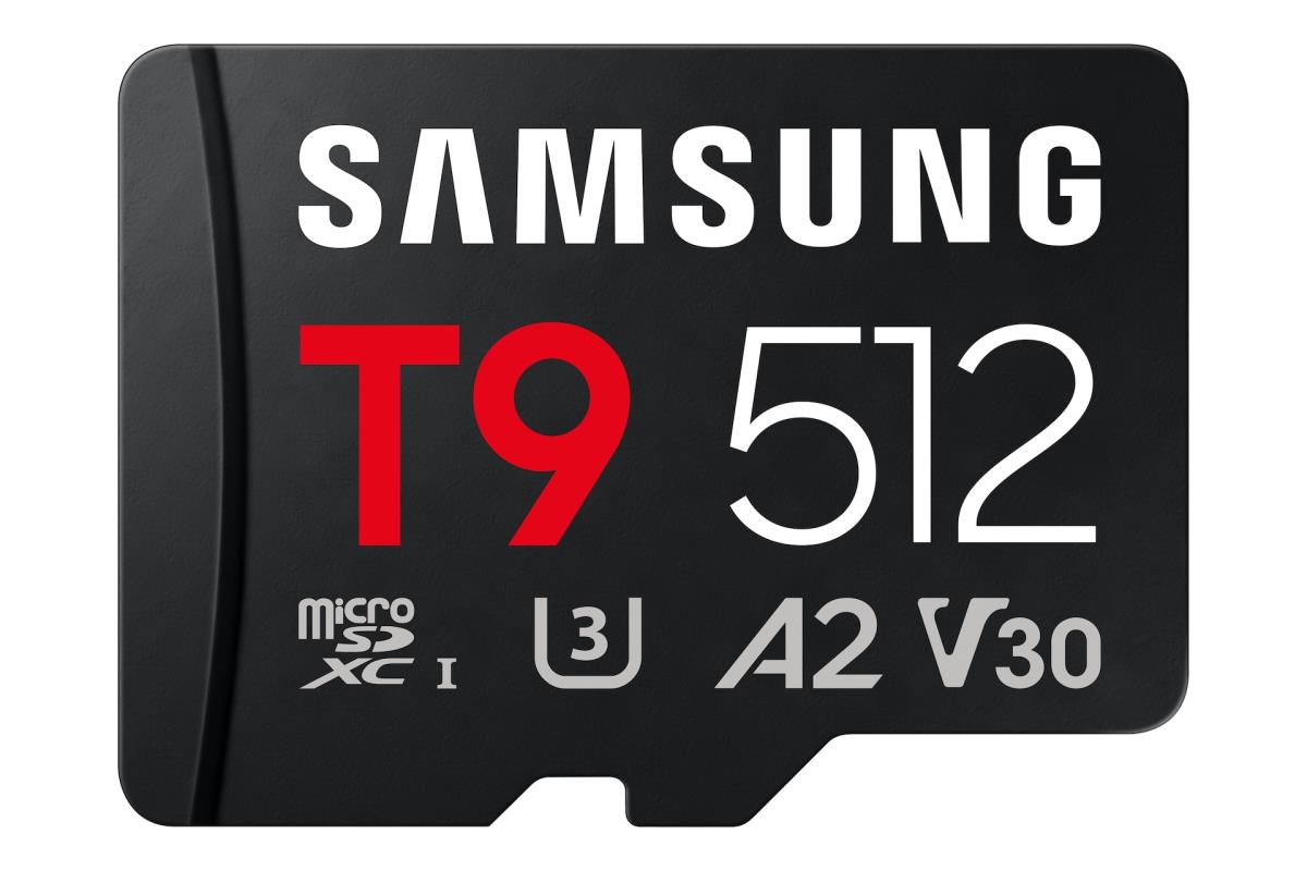 512GB Samsung T9 microSD Card thumbnail