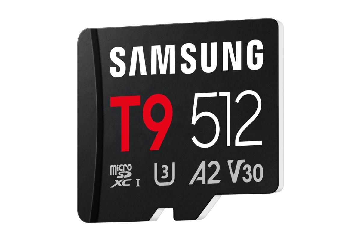 512GB Samsung T9 microSD Card thumbnail