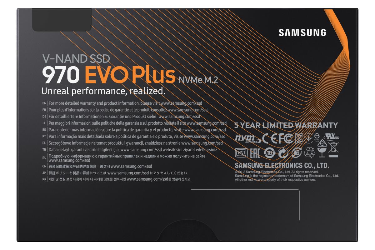 EU Product - 970 EVO Plus SSD M.2 1TB (MZ-V7S1T0BW) thumbnail
