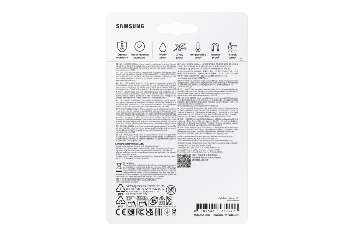 Bar Plus 128GB USB 3.2 Silver (Type-A) thumbnail