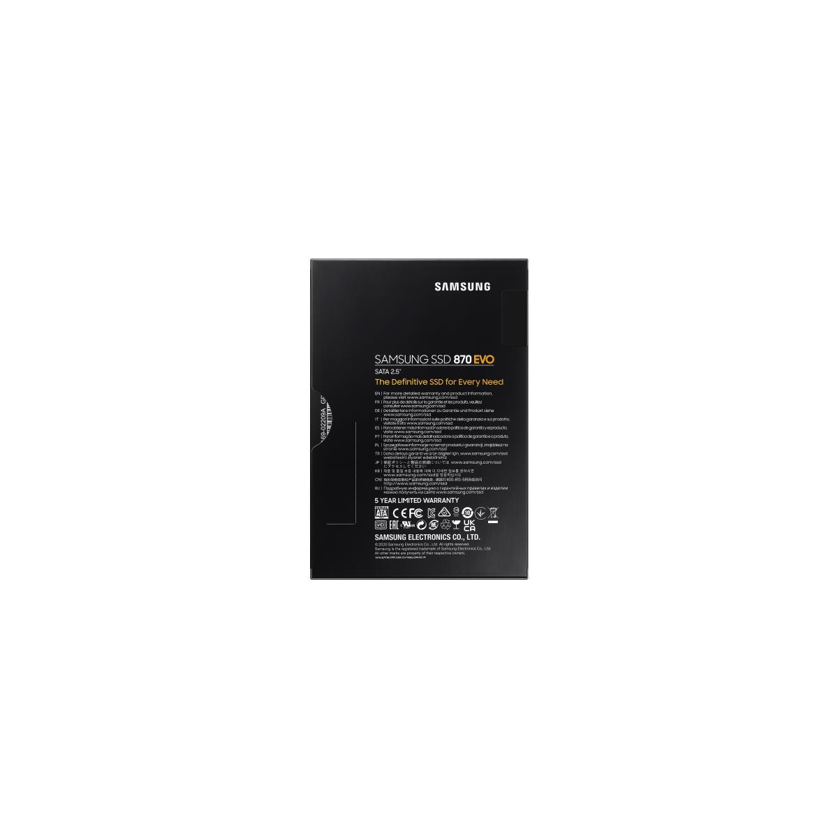 EU Product - 870 EVO - 2000 GB - 2.5