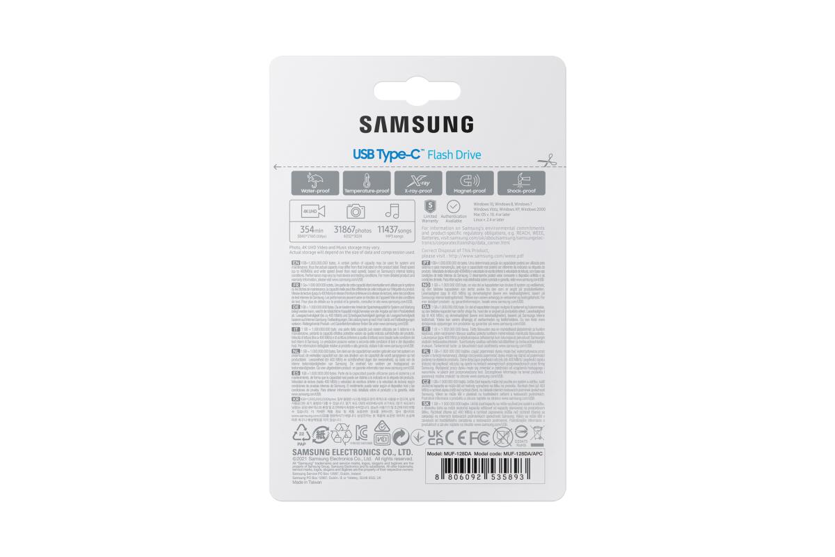 EU Product - USB-Stick 128GB Samsung Type-C retail thumbnail
