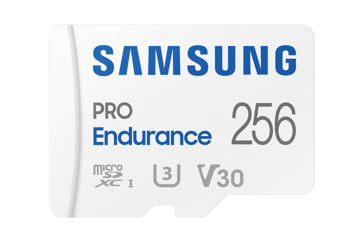 PRO Endurance MB-MJ256KA - Flash memory card (microSDXC to SD adapter included) - 256 GB - Video Class V30 / UHS-I U3 / Class10 - microSDXC UHS-I - white thumbnail