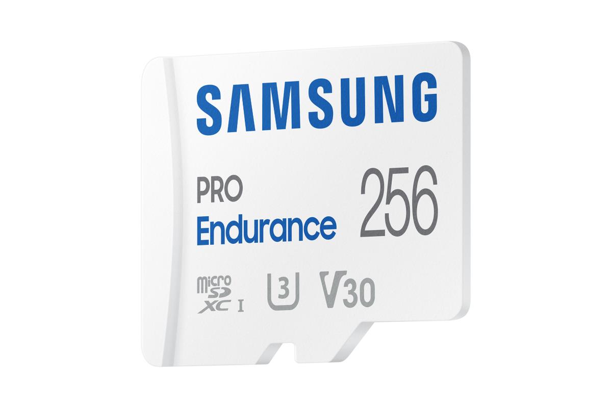 PRO Endurance MB-MJ256KA - Flash memory card (microSDXC to SD adapter included) - 256 GB - Video Class V30 / UHS-I U3 / Class10 - microSDXC UHS-I - white thumbnail