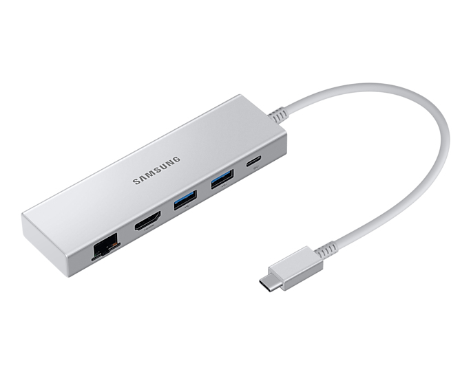 EU Product - Multiport Adapter 5-in-1 EE-P5400 silver thumbnail