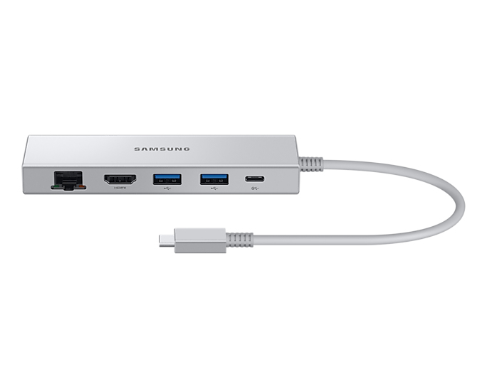EU Product - Multiport Adapter 5-in-1 EE-P5400 silver thumbnail