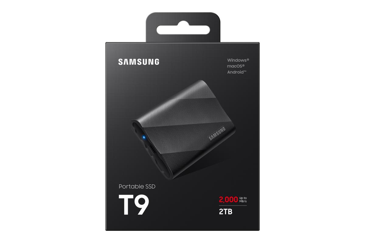 Portable SSD T9 2TB Black thumbnail