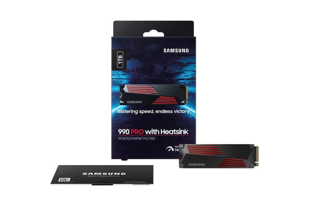 EU Product - 990 Pro Heatsink NVMe m.2 SSD thumbnail