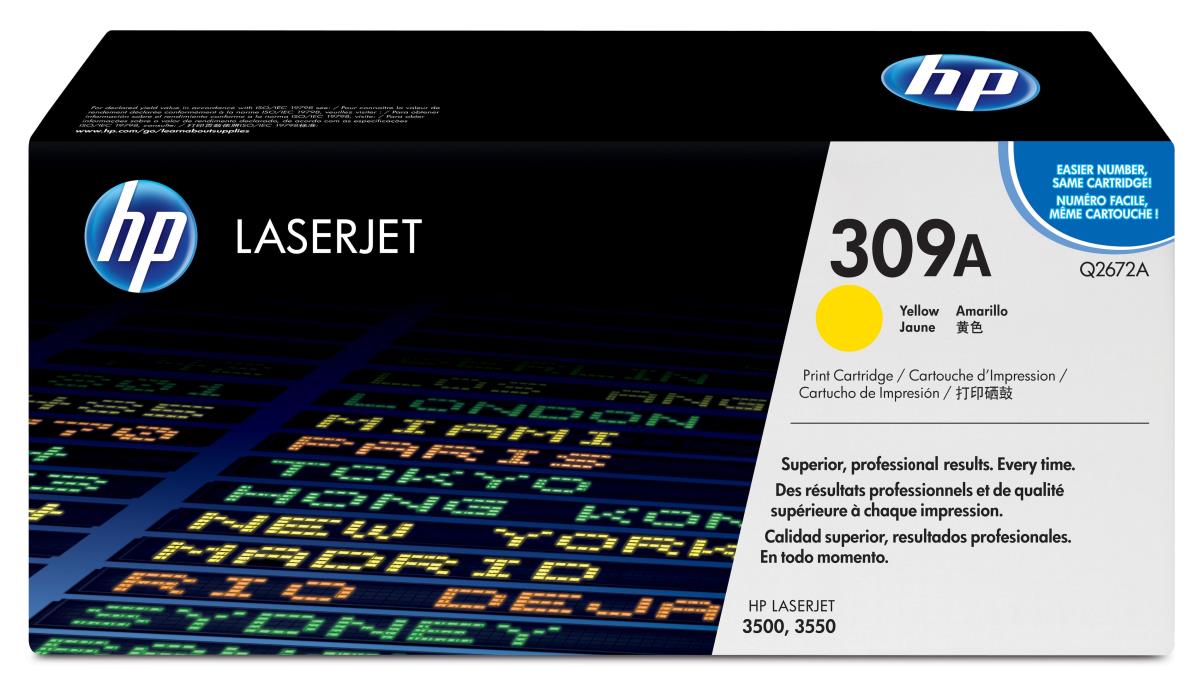 Q2672A Yellow Toner thumbnail