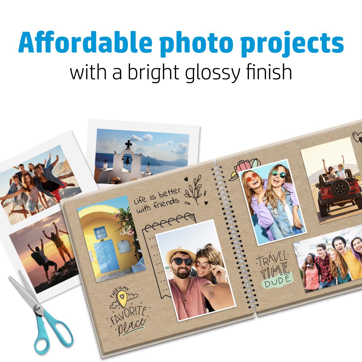 HP EVERYDAY GLOSSY PHOTO PAPER-25SHT thumbnail