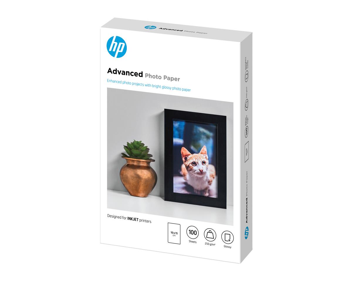 HP ADV GLSY PHTO PAP 250G10X15CM/100 thumbnail