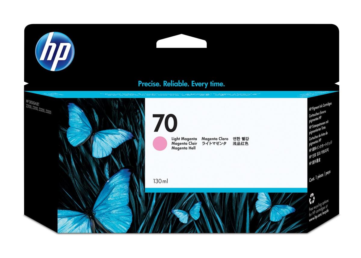 HP 70 130ML LIGHT MAGENTA INK CARTRI thumbnail