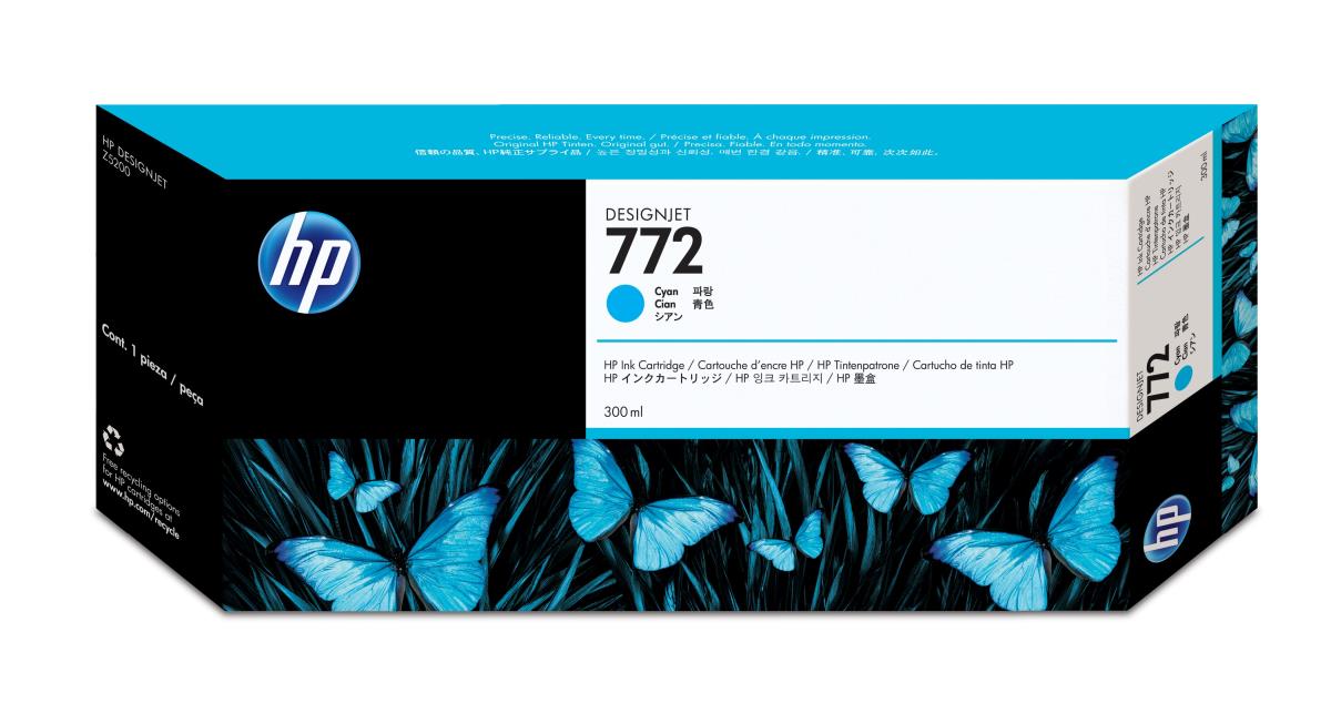 300-ML CYAN DESIGNJET INK CARTRIDGE thumbnail