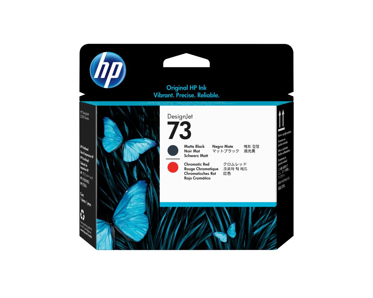 HP 73 MATTE BLK CHROMATIC RED thumbnail