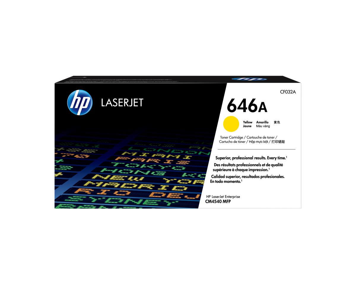 EU Product - Tonerpatrone - CF032A - No.646A - gelb - 12.500Seiten thumbnail