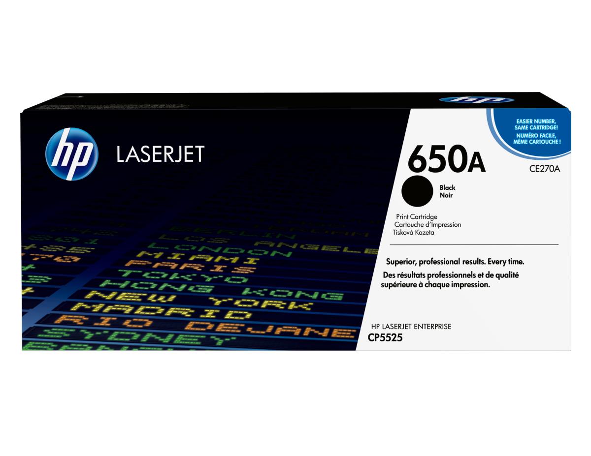 EU Product - Toner HP 650A / CE270A Black thumbnail