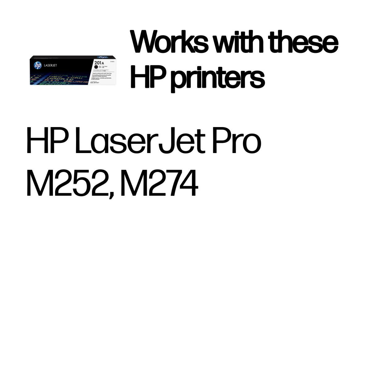 TONER CARTRIDGE 201A BLACK thumbnail