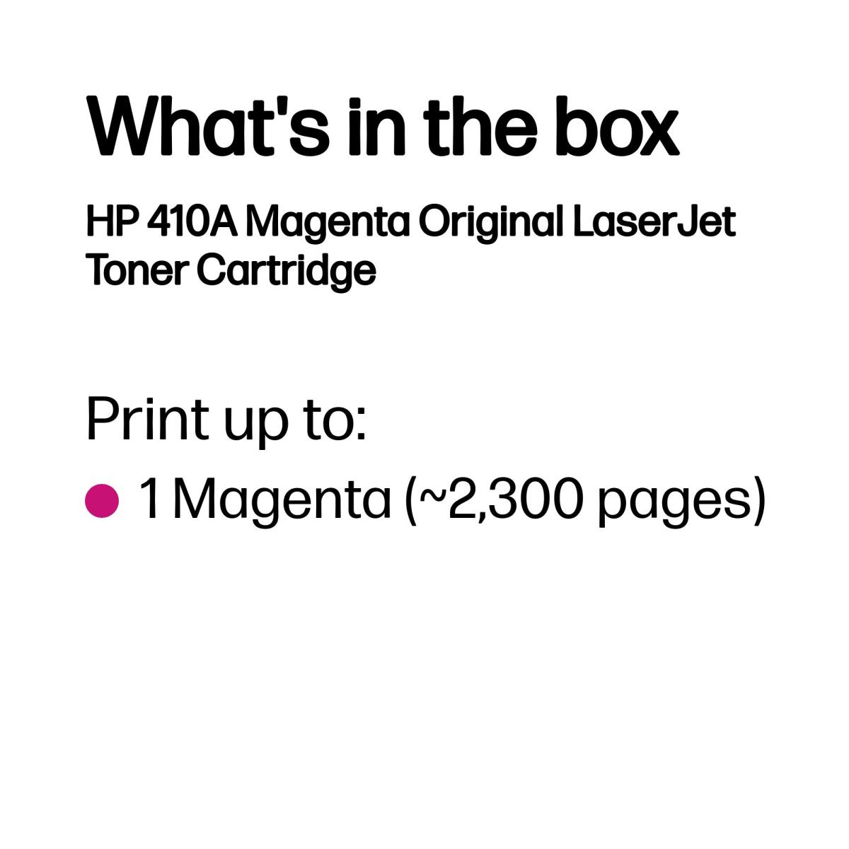 410A MAGENTA TONER thumbnail