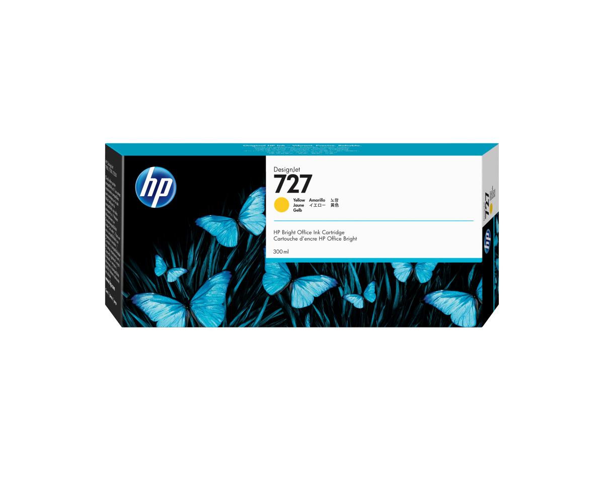 HP 727 300-ML YELLOW DESIGNJET INK C thumbnail