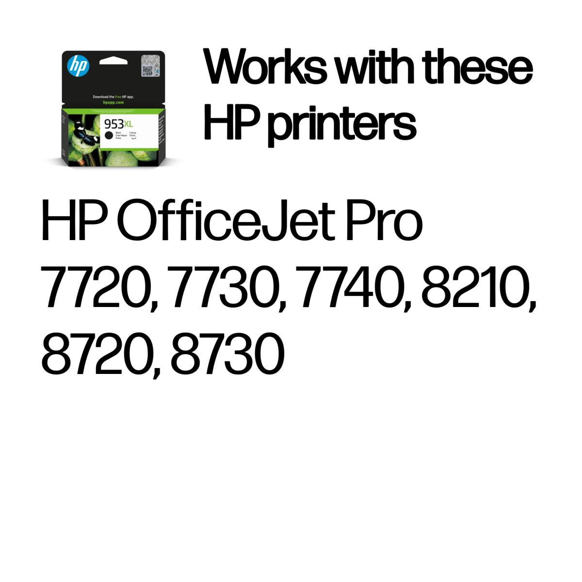 953XL BLACK INK CARTRIDGEHIGH YIELD thumbnail