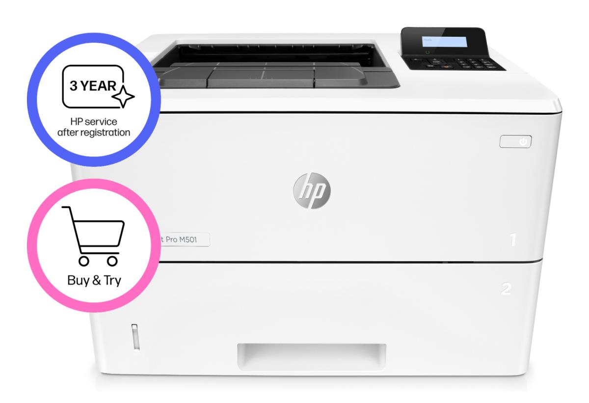 EU Product - LaserJet Pro M - Printer b/w Laser/Led - 1,200 dpi - 43 ppm thumbnail