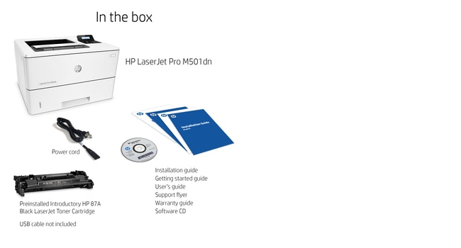 EU Product - LaserJet Pro M - Printer b/w Laser/Led - 1,200 dpi - 43 ppm thumbnail