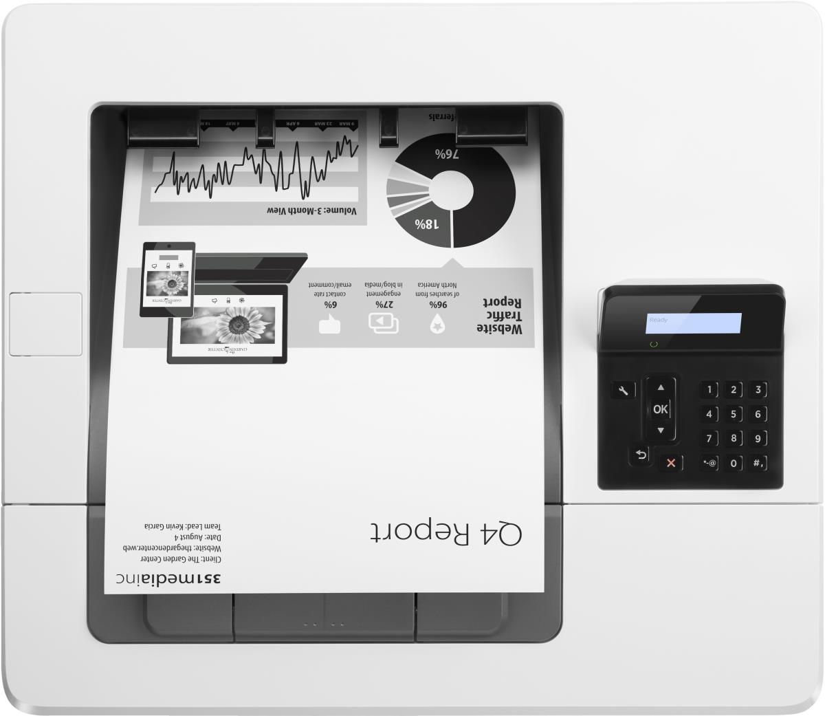 EU Product - LaserJet Pro M - Printer b/w Laser/Led - 1,200 dpi - 43 ppm thumbnail