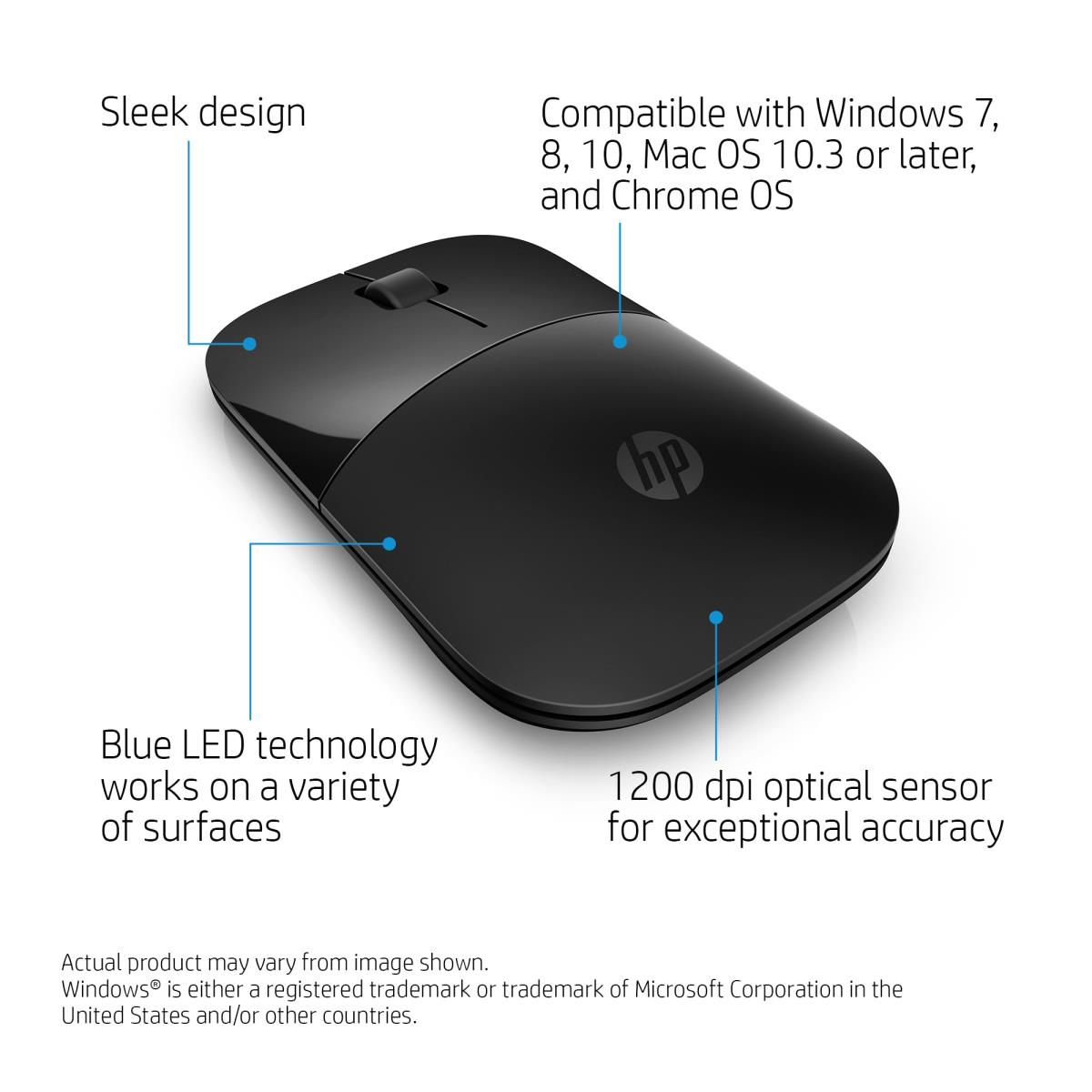 EU Product - Z3700 lck Wireless Mouse thumbnail