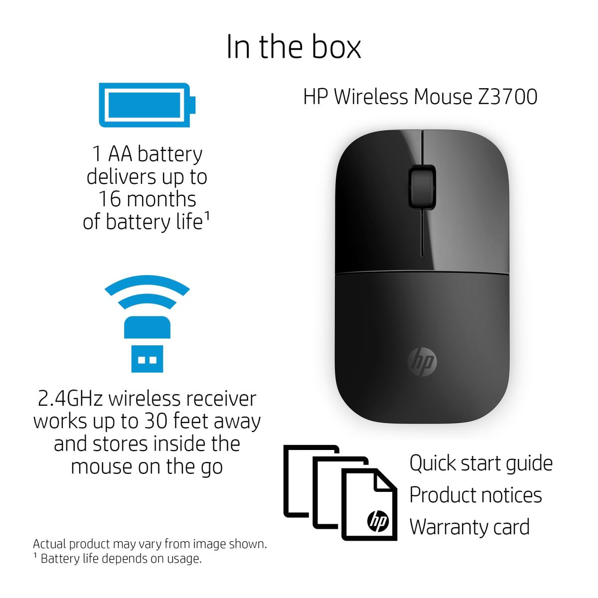 EU Product - Z3700 lck Wireless Mouse thumbnail