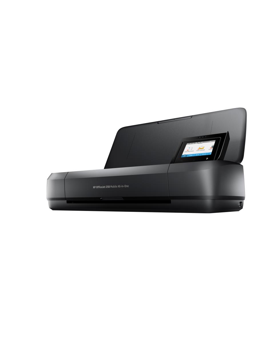 EU Product - OfficeJet 250 Mobile All-in-One Inkjet Multifunction Printer - Colored - 7 ppm - USB 2.0 thumbnail