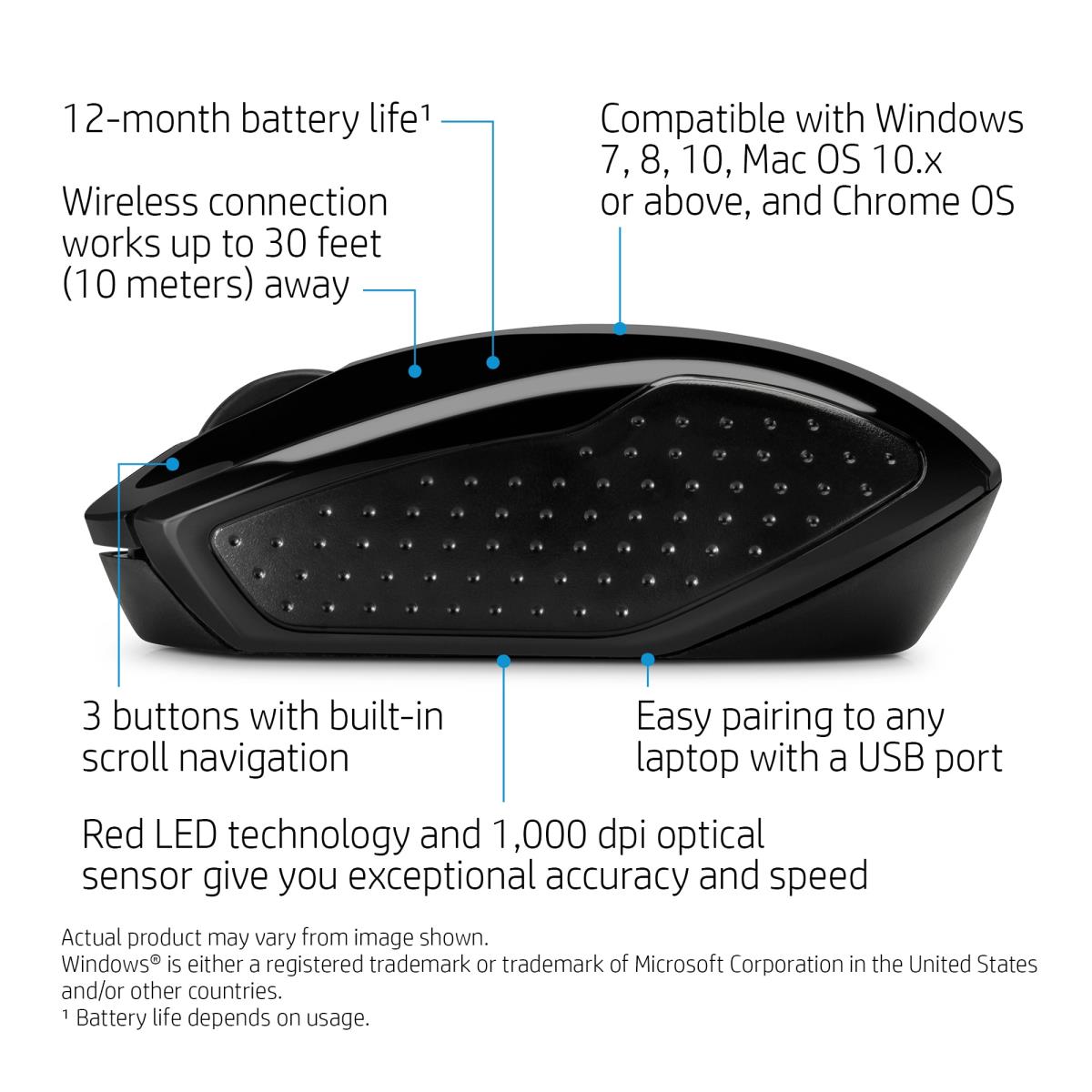 EU Product - 200 lck Wireless Mouse thumbnail