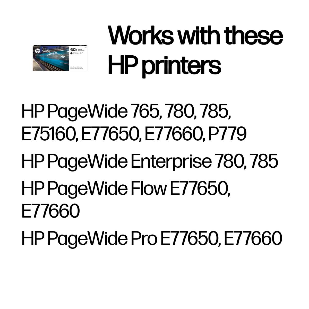 HP 982X HIGH YIELD BLACK ORIGINAL PA thumbnail