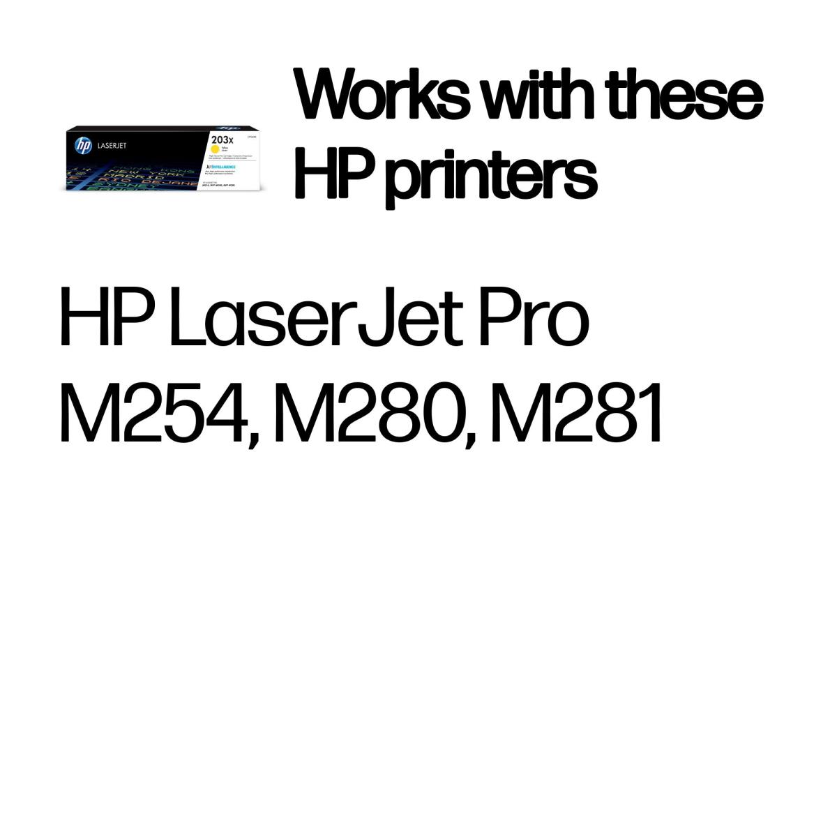 EU Product - Toner HP 203X / CF542X Yellow thumbnail