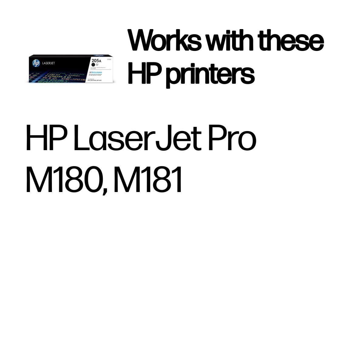 205A BLACK TONERFOR LASERJET PRO MFP M180N thumbnail