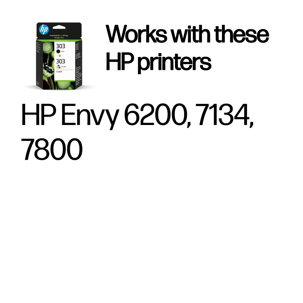 HP 303 INK CARTRIDGE COMBO 2-PACK thumbnail