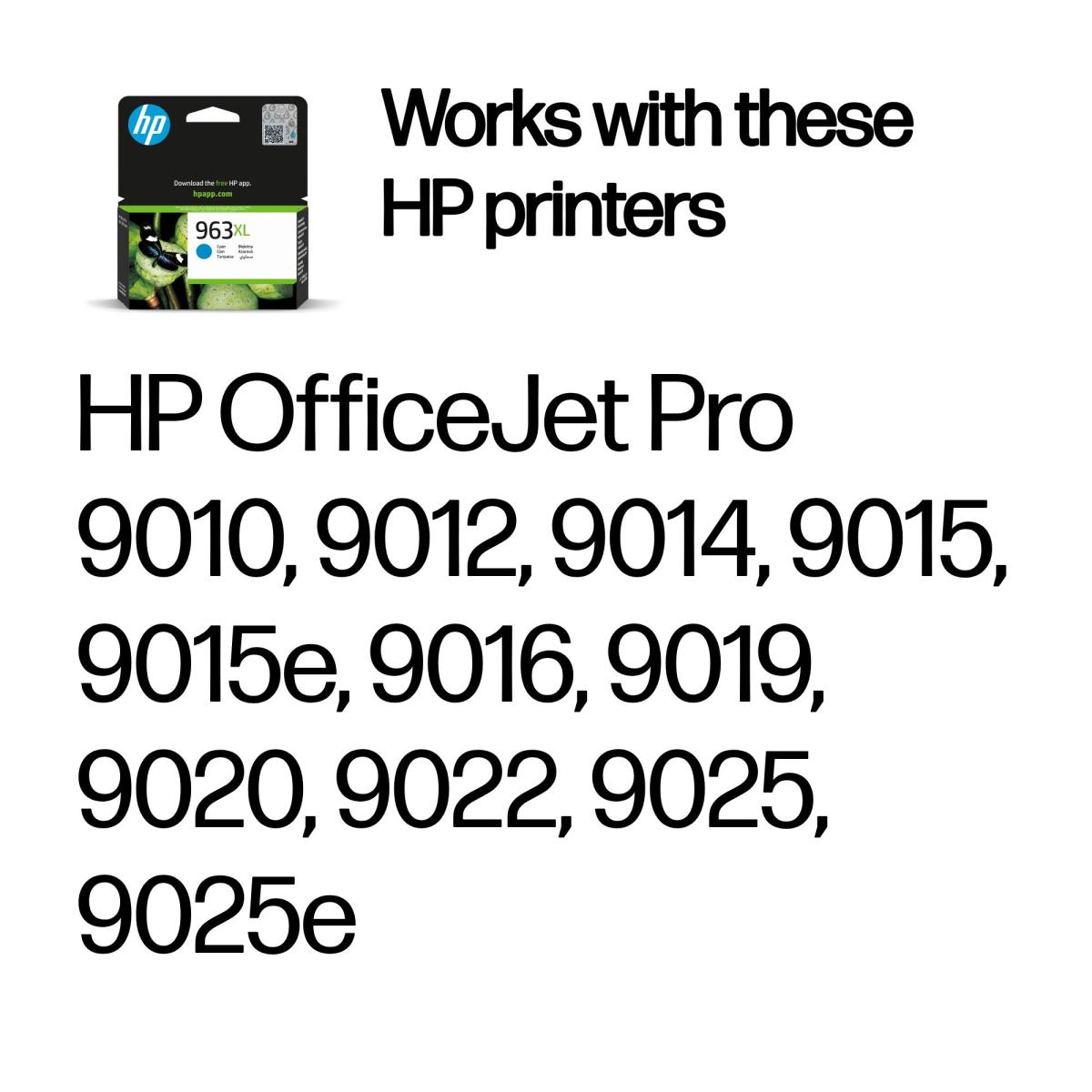 HP 963XL HIGH YIELD CYAN ORIGINAL IN thumbnail